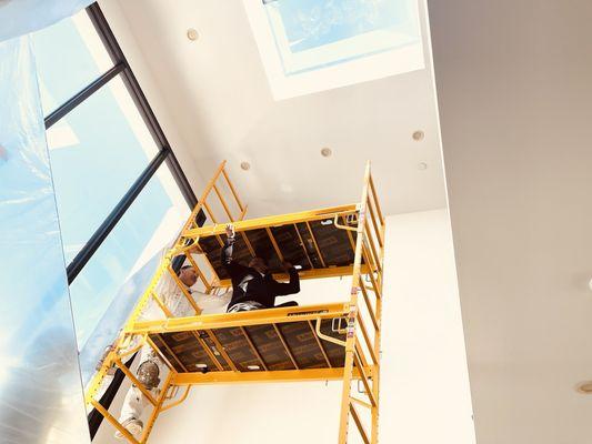 Miguel Perez Painting Professionals... Safety, first!