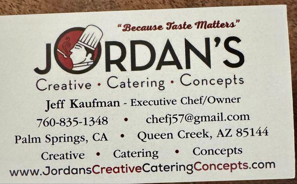 Jordan's Creative Catering