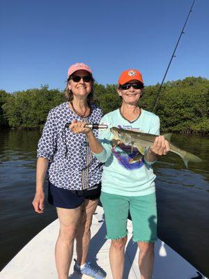 One of the many snook we caught.