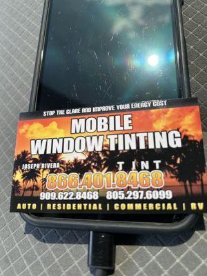 Mobile Window Tinting