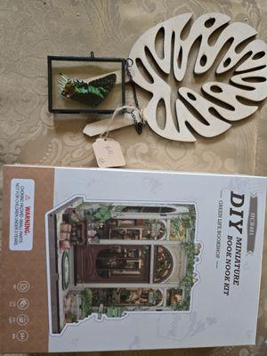 The items I purchased from the flower shop