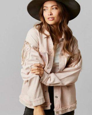 Awsome new blush jacket from Fantastic Fawn!
