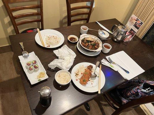 We found cockroach in pork chop after we had eaten a couple of them. The dish was taken away after we reported