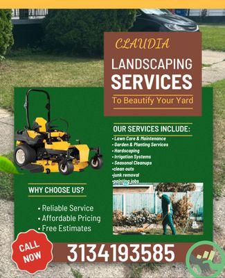 Claudia’s Landscaping