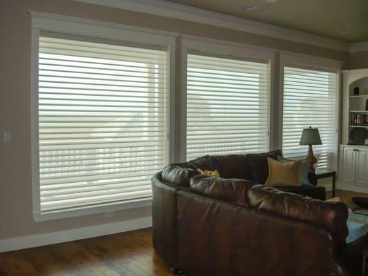 Nantucket Shadings protect your home from harmful UV rays while still allowing you to see outside.
