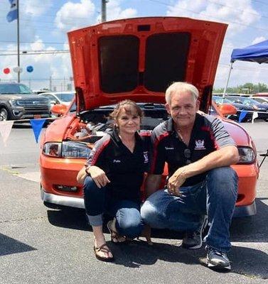 Vernon and Pattie Allen. Exclusive Croftgate USA dealer, detailer, and ceramic coat installers.