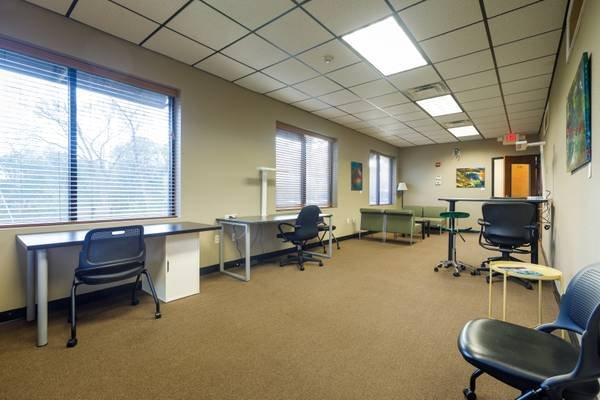 Open Coworking space with choice of workstations