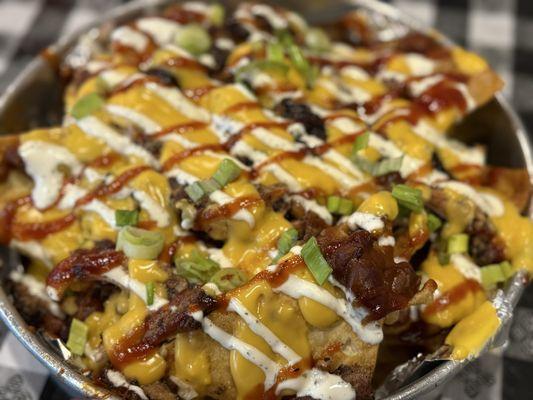 Barbecue nachos