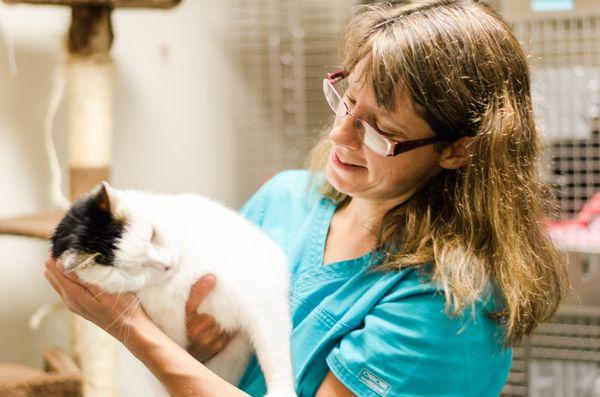 We know leaving your friend for boarding can be hard but we will give them extra love while they stay with us!