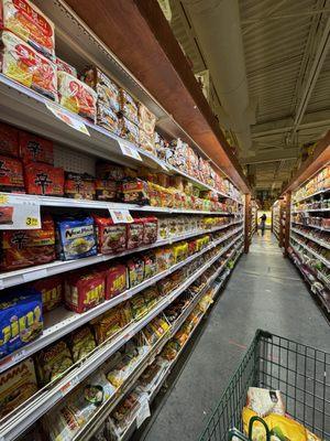Instant noodle heaven.