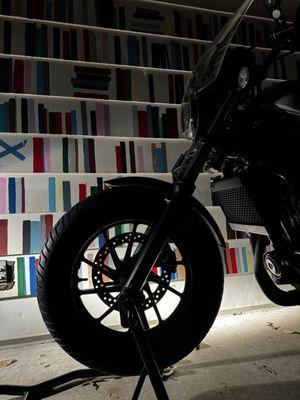 Got my wheel off, went for help replacing the tire, headed back home, popped it back in, and I'm back on the road, y'all!