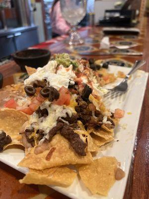 Steak Super Nachos