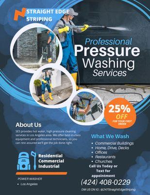 Straight Edge Striping