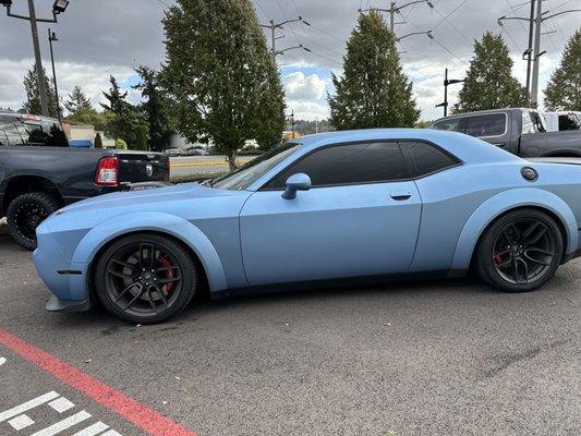 Dodge challenger 392 - Window tint