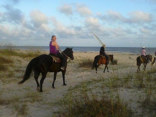 Broke A Toe Horseback Riding on the Beach