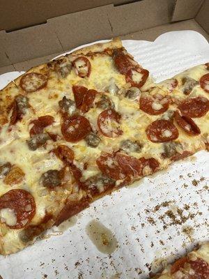 Pepperoni, Sausage, Onion