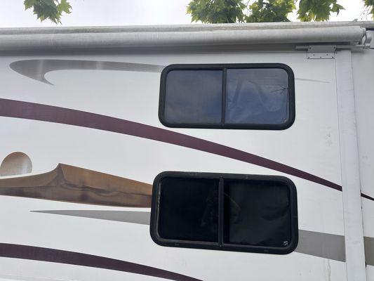 The outside of my RV to show that it is all to it