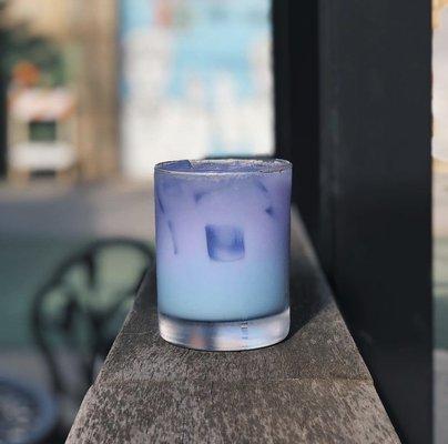 Lavender Butterfly Latte