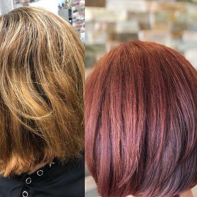 New color correction client love the new look!