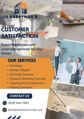 JA Handyman & Concrete Experts
