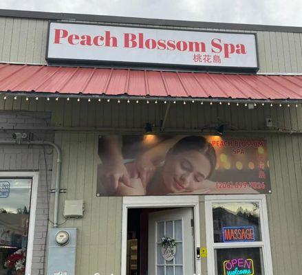 Massage therapy spa.