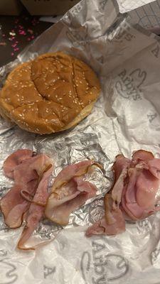 It's the ham and cheese