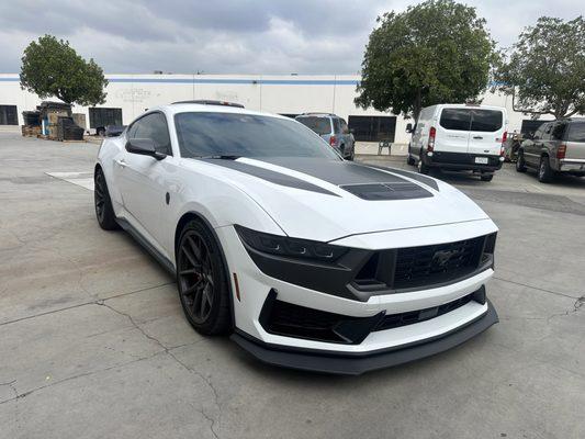 PPF full frontal protection on this 2025 Mustang Darkhorse