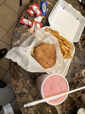 Deluxe Cheese Burger