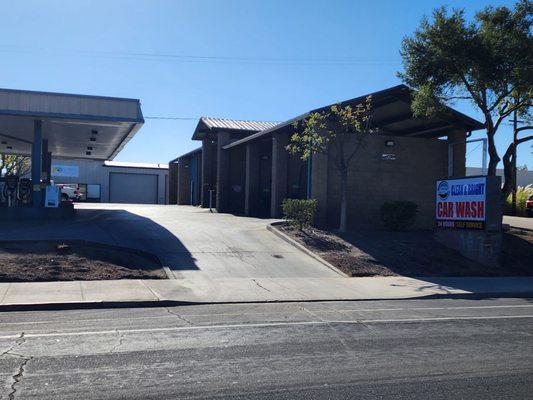 Here's an additional picture of the car wash building.