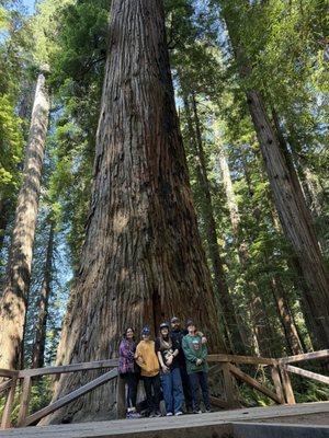 Found another family we took pictures of each other.