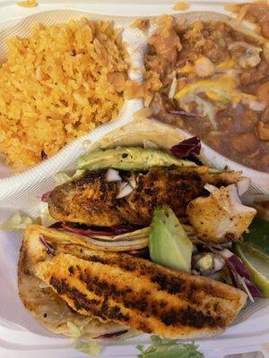 Fish Tacos Combo