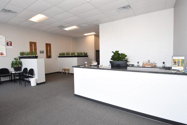 View of our front desk