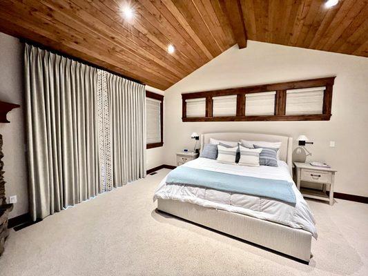 Drapery mixed with Shades