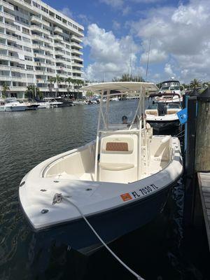 Great boat day. Went fishing today.