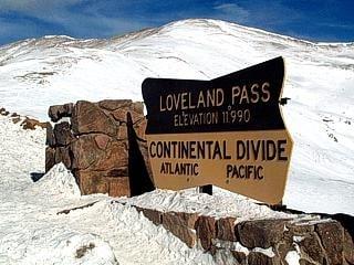 Colorado Continental Divide Landmark and Hike