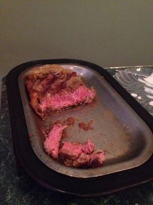 Half of the queen cut prime rib