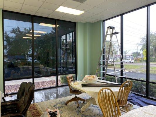 Commercial Glass tinting