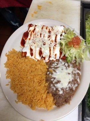 Enchiladas Lupe la mejor
