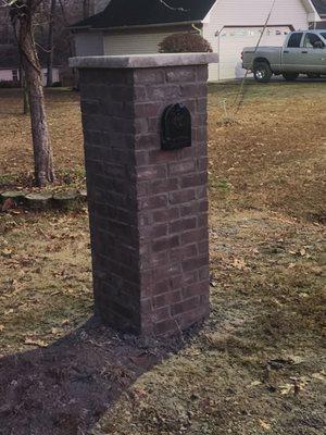 Brick Mailbox