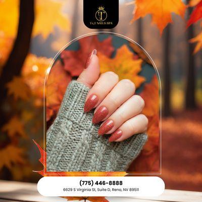 You deserve to feel great this fall. Come treat yourself to a nail day!