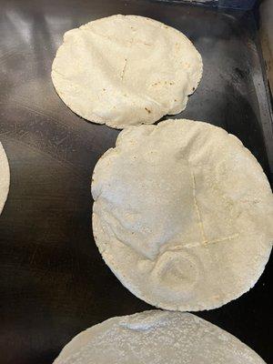 Tortillas a mano