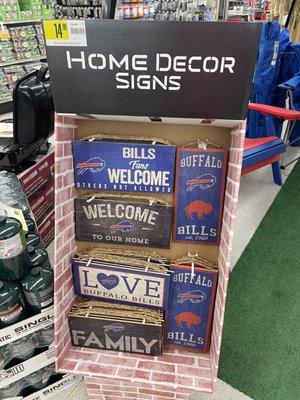 Bills Decor! Go Bills!!!