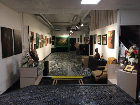 The Bentil's Jah'z Art Gallery Lower Level