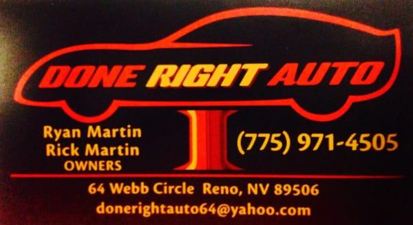 Done Right Auto