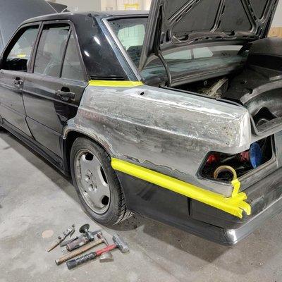 Repair on This Merc 190e