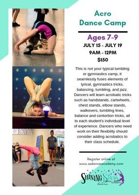 Acro Dance Camp