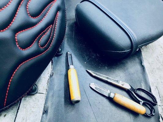 Custom Motorcycle Seat Upholstery SEAT MODZ