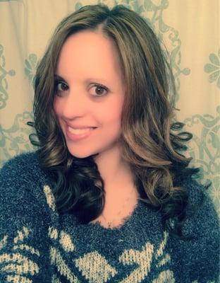 Wonderful color correction and style by Michelle! She even took the time to teach me how to style this at home!