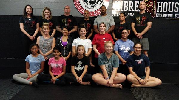 Graduates of our B.O.L.D. self-defense program.