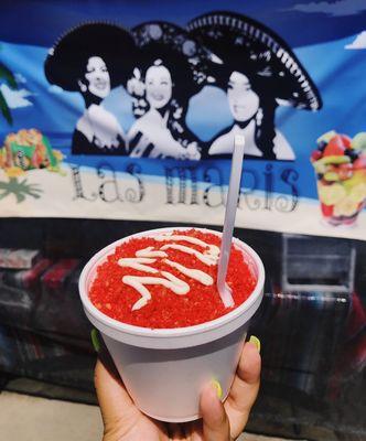 Elotes with Taki crumbs